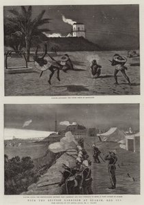 Med den britiske garnisonen i Suakim, Rødehavet
